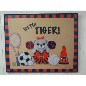  Auburn University Tigers Baby GIRLS Plaque   Collegiate 