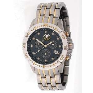   Redskins Silver/Gold Mens Legend Swiss Wrist Watch