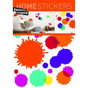  Home Stickers Ink Blot Decorative Wall Stickers