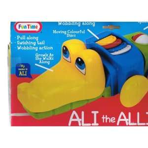  Ali the Alligator Pull Along Toy Toys & Games