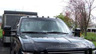 UNIVERSAL TRUCK SUV 5PC LED CAB ROOF LIGHT KIT SMOKE  