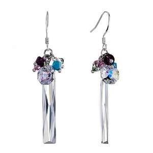   Clear Swarovski Icicle Clear Crystal Sale Earrings: Pugster: Jewelry
