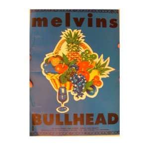  The Melvins Poster Bullhead Bull head 