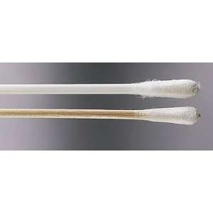 Swab, rayon, sterile, wooden shaft, 6L x 1/12 dia:  