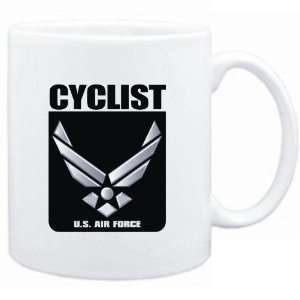  Mug White  Cyclist   U.S. AIR FORCE  Sports: Sports 