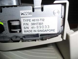 IBM 4610 T12 SureMark POS Receipt Printer Check Scan  