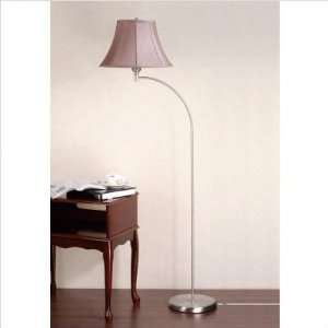   with Charlotte Bell Mauve Shade in Brushed Nickel