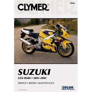  Clymer Suzuki Fours GSX R600 Manual M264 Automotive