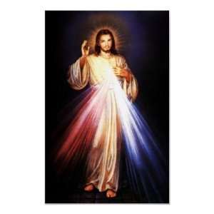    The Divine Mercy image painted by Adolf Hyla Poster