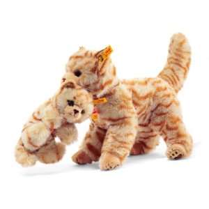  Steiff Mizzy Cat with Kitten Toys & Games