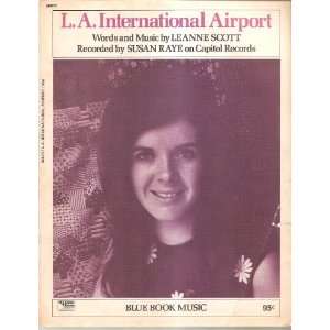  Sheet Music L.A. International Airport Susan Raye 217 