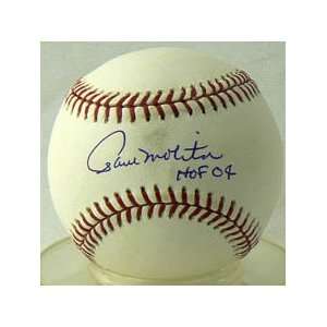  Paul Molitor Signed Baseball   2004 HOF: Sports & Outdoors