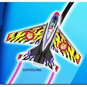    37 Inch Flying Aces Supersonic Poly Airplane Kite: Toys & Games
