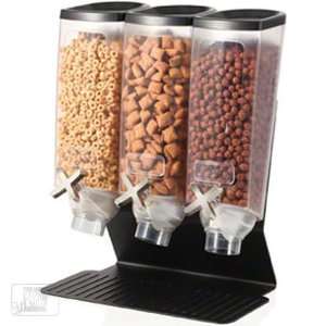   Rosseto EZ50399 3 Gallon Triple Dry Food Dispenser: Kitchen & Dining