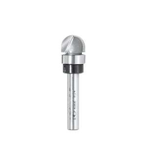  Flute Carbide Tipped Router Bit with Ball Bearing Guide, 1/4 Inch