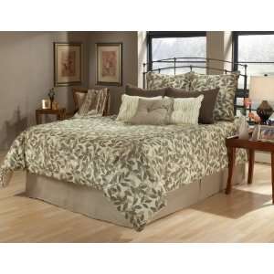  18 pc California King Size Bedding Bed in a Bag Set 