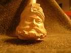 Vintage Carved Meerschaum Pipe Bakelite Stem Carved Head Man in Turban