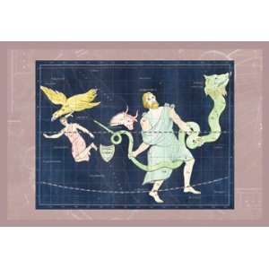  Ophiuchus and Serpens #1 16X24 Canvas: Home & Kitchen