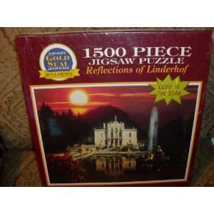  Reflections of Linderhof Germany 1500 Piece Puzzle: Toys 