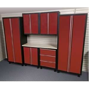    Coleman 75467 Seven Piece Garage Cabinet Kit: Home & Kitchen