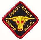 Boy Scout Camp Patch 1964 66 Quivira Scout Ranch QSR