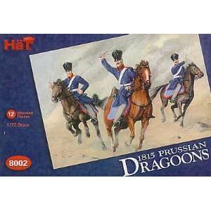   Napoleonic 1815 Prussian Dragoons & Horses (24) 1 72 Hat Toys & Games