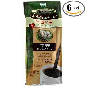 Teeccino Organic Maya Caff Herbal Coffee ( 6x11 OZ)  