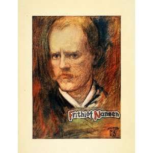   Explorer Frithiof Nansen   Original Color Print