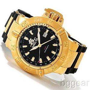 Invicta 1149 Mens Subaqua III Swiss Made Quartz GMT Mother of Pearl 