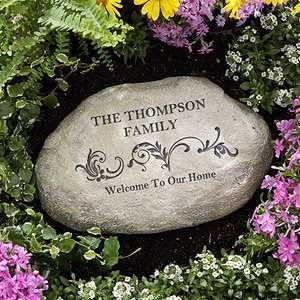    Personalized Garden Stones   Our Family: Patio, Lawn & Garden