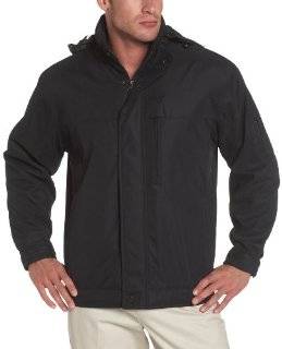 London Fog Mens 29 Bonded Micro Zip Out Hipster,Black,Small