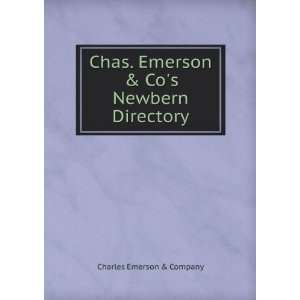   . Emerson & Cos Newbern Directory Charles Emerson & Company Books