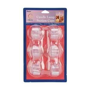  Darice Candle Lamp Collection Suction Cups 6/Pkg 2445 96 