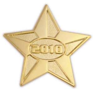  Gold Star Pin   2010 *Buy 1 Get 1 Free* Jewelry