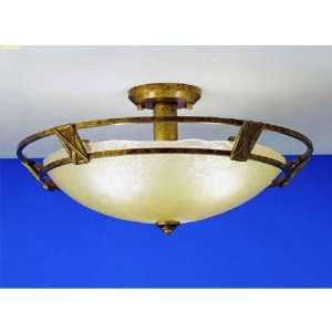  Calogero Semi Flush Ceiling Light: Home & Kitchen