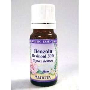  Amrita Aromatherapy Benzoin Resinoid 50% 1/3oz 10ml 