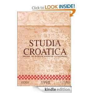 Studia Croatica   número 136   1998 (Spanish Edition): Instituto de 
