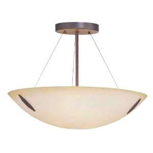  International 10009 02 3 Light Solo Semi Flush Ceiling 