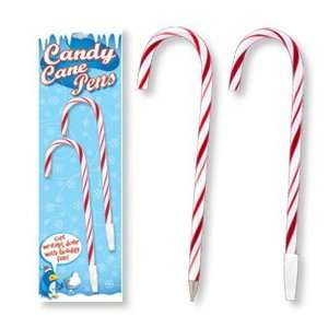  2pc Candy Cane Pen Set: Office Products