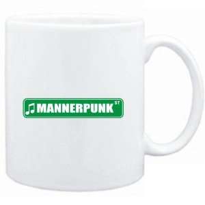  Mug White  Mannerpunk STREET SIGN  Music: Sports 