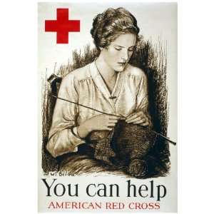 11x 14 Poster. You can help American Red Cross, Historical Poster 