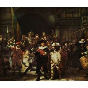   2000 Piece Puzzle   Rembrandt The Nightwatch: Toys & Games