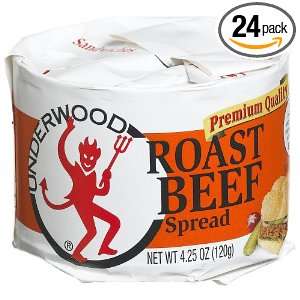 Underwood Roast Beef Spread, 4.25 Ounce Grocery & Gourmet Food