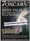 Schindlers List Steven Spielberg film movie paper press advert 