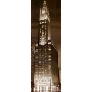  Woolworth Building by P. Moss 13x39