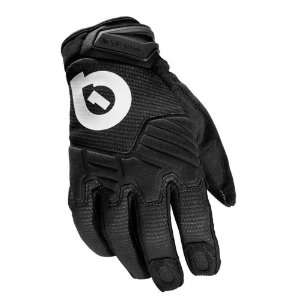  SixSixOne Storm Black Large Gloves: Automotive