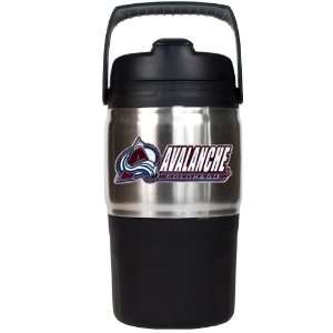   Sports NHL AVALANCHE 48oz Travel Jug/Stainless Steel: Sports