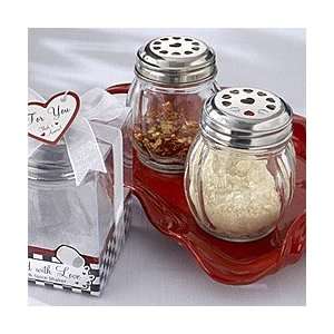  Seasoned with Love Parmesan Cheese Shaker & Spice Shaker 