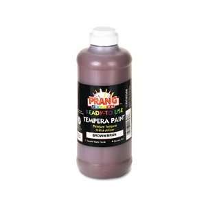  Ready to Use Tempera Paint, Brown, 16 Ounces: Office 