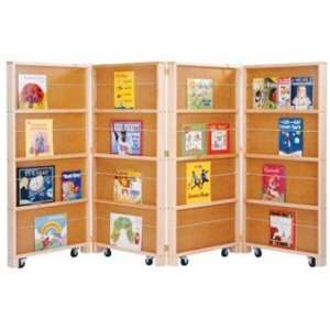    Large Mobile Library Bookcase by Jonti Craft: Home & Kitchen